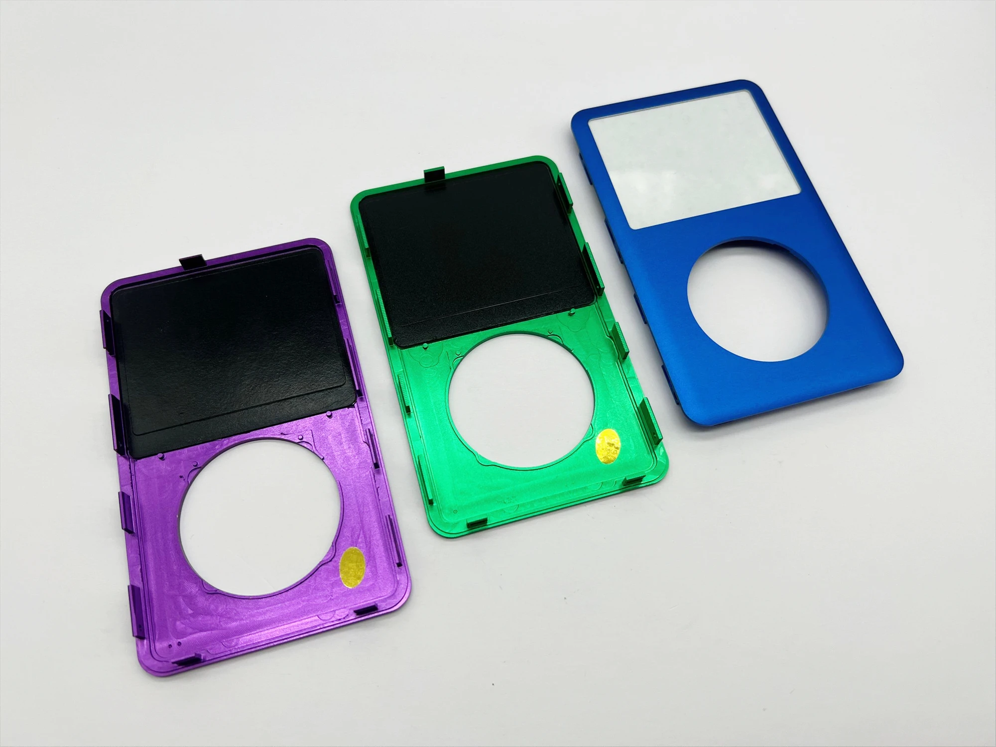 Kolorowa przednia obudowa obudowy pokrywa kliknij środkowy przycisk koła różne kombinacje dla iPoda 6th Classic 80 GB 120 GB 160 GB — zdjęcie 4