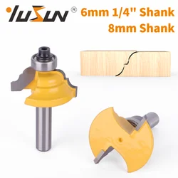 YUSUN Double Roman OGEE Stile＆Rail Set Router Bit Woodworking Milling Cutter For Wood Bit Face Mill Carbide Cutter End Mill