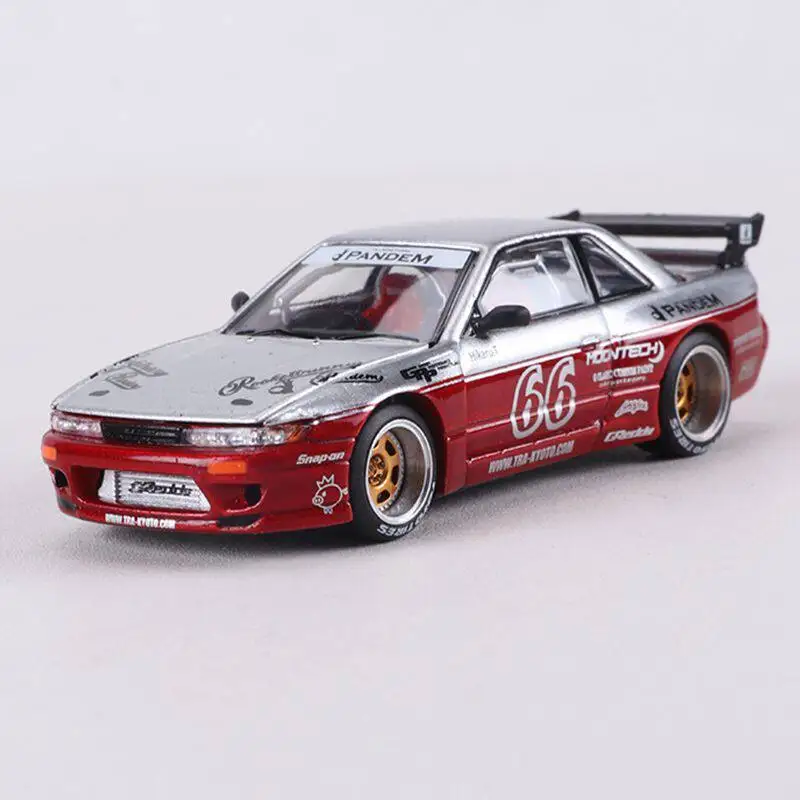 Diecast POPRACE 1:64 Scale Rocket Rabbit S13 Alloy Car Model