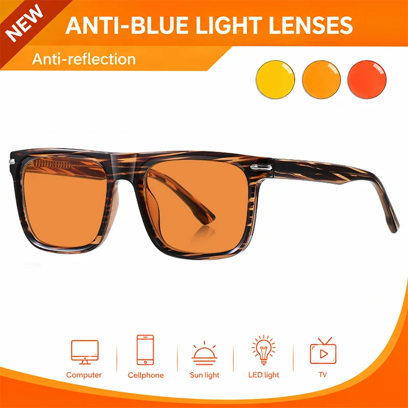 Pc Gaming Orange - Anti Blue Light Glasses 3 Style