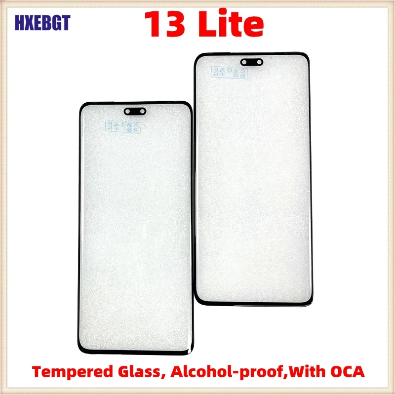 For Xiaomi 13 Lite Mi 13 Lite Outer Glass Replacement LCD/Touch Screen Front Glass Lens Cover Smartphone Repair Parts