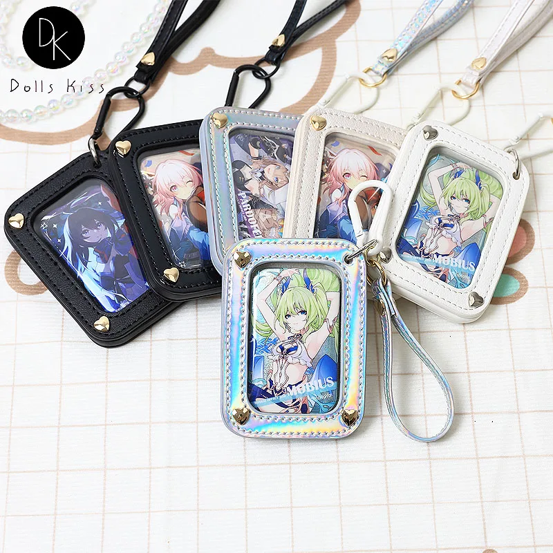 Long Pin Case Protective for Anime Ita Bag Accessories Girl Anime DIY Pins Display Decoration Multiple PVC Case Keychains