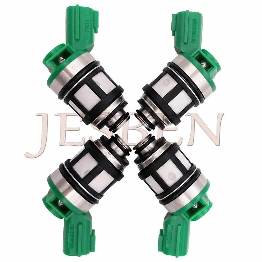 4 unids/lote 16600-1S700 inyectores de combustible aptos para NISSAN Frontier KA24DE Xterra Pickup 1996-2008 NP300 2012-2014 2.4L JS4D-5 FIJ0007