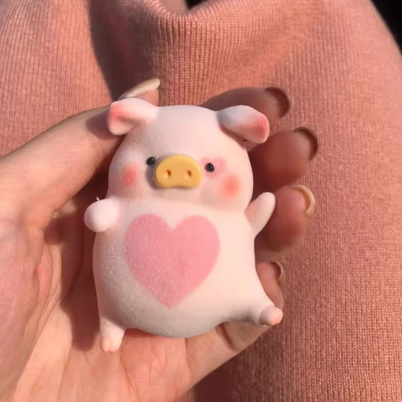 

Аутентичная Коллекционная фигурка Lulu Pig Classic Ii Blind Box, милая маленькая свинья, украшение для спальни, модная игрушка, подарок на день рождения