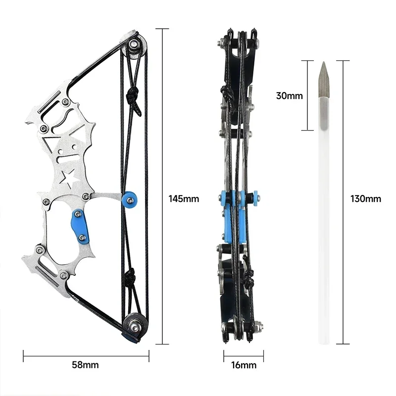 Archery Mini Compound Bow Left and Right Hand General Outdoor Shooting Novice Practice Package Parent-child Interaction