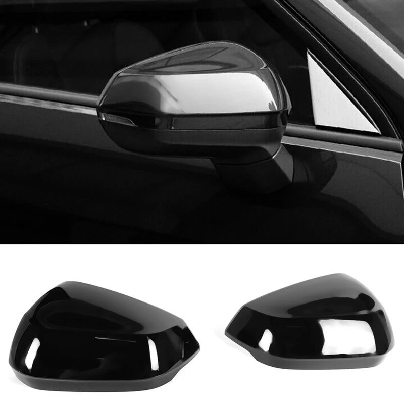 

Bright Black Car Side Door Rearview Mirror Cover Trim Replacement Parts Accessories For Q2 SQ2 Q3 RS Q3 2017-2023