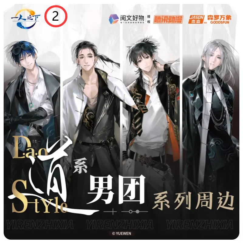 

The Outcast Taoist-inspired Boy Group Coloured Paper Instant Camera Acrylic Stand Blind Box Zhang Chulan YIRENZHIXIA Original