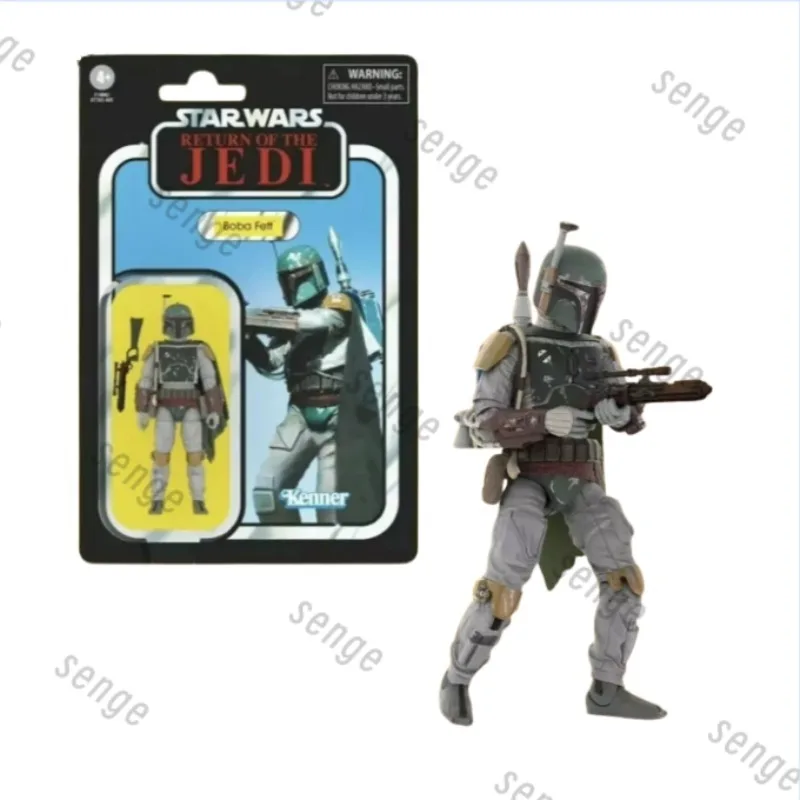 

[Genuine stock] Hasbro Star Wars TVC Return of the Jedi Boba Fett 3.75-inch action figure collection gift toy ornaments