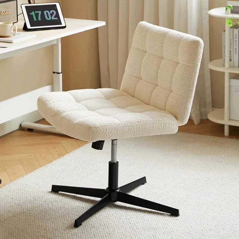 

Relaxing Chair With A Backrest Rocking Lift Velvet Bedroom Cream Wind Dressing Chair Vanity Stools Desk Office Gaming Chairs