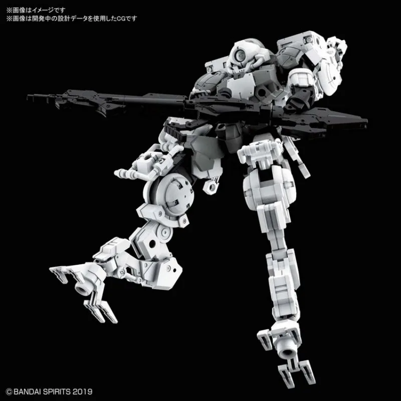 W magazynie Bandai 30MM BEXM-15 PORTANOVA SPACE TYPE SZARY 1/144 Model montażowy Animacja Figurka akcji Zabawka Prezent Kolekcja modeli