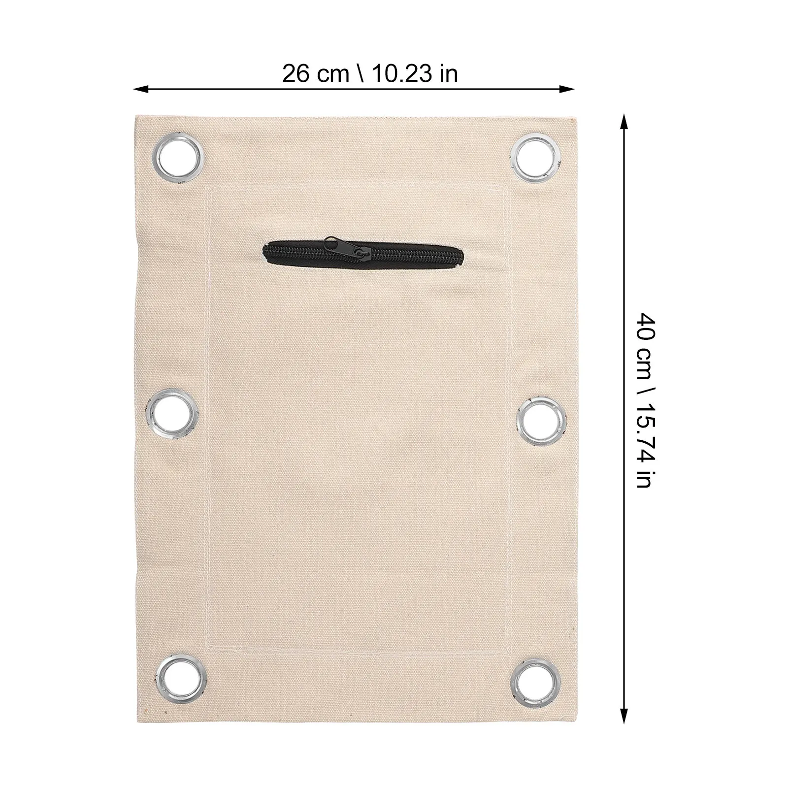 1Set Wall Boxing Punching Pouch Thick Canvas Impact-Absorbing Wall Mount Kickboxing Training Bag for Home Gym Doorway Workout