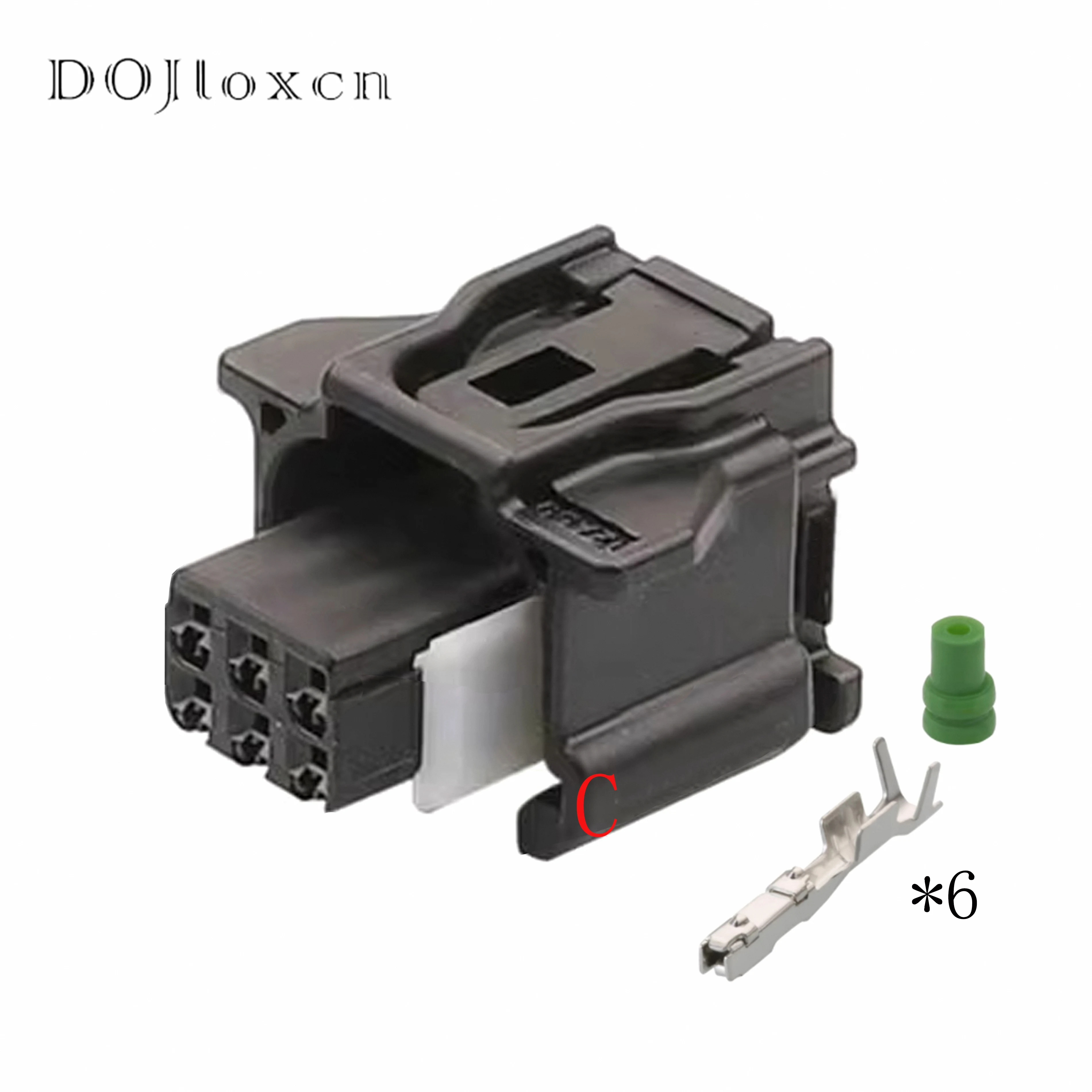 6 Pin 6189-7428 82824-78020 Car Reversing Camera Reversing Radar Connector Female Plug 90980-12790 90980-12A59 For Lexus Toyota