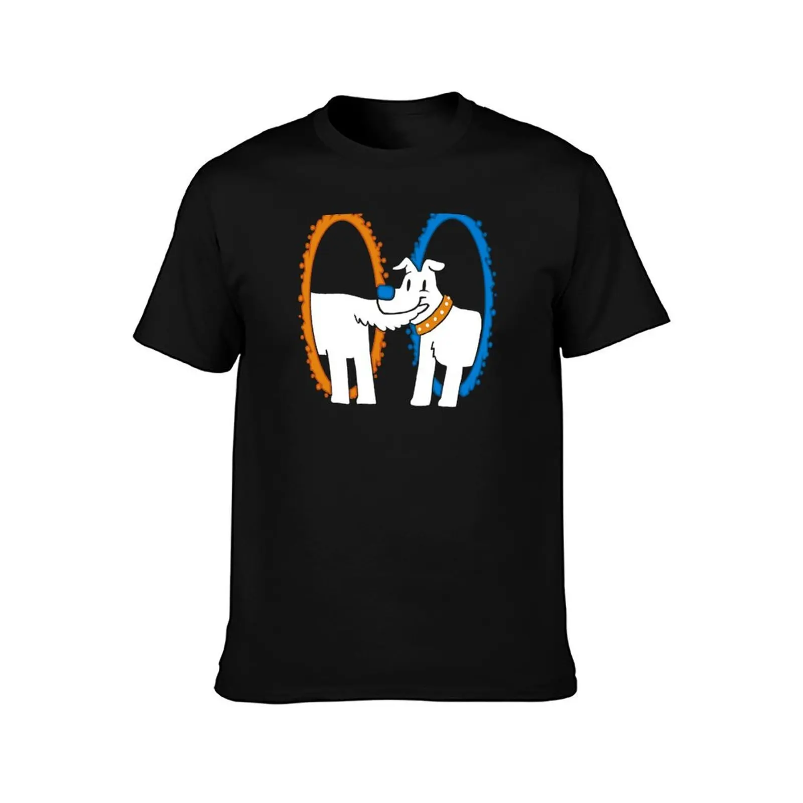 Portal Pup T-Shirt Ultra Soft Breathable Tee Top T-Shirt