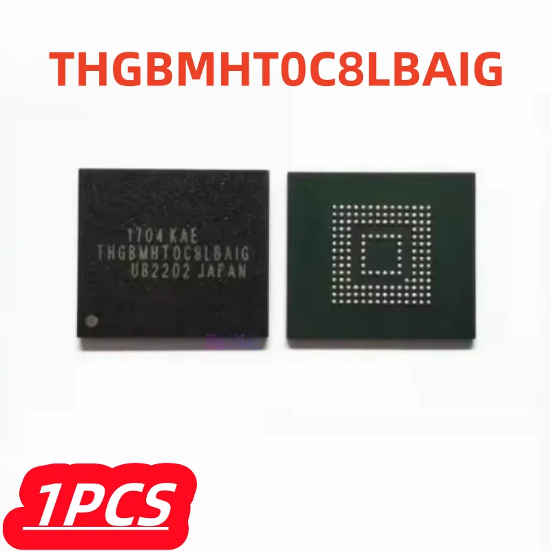 1Pcs/lot 100% New THGBMHT0C8LBAIG EMMC 5.1 128GB Memory Chip Original