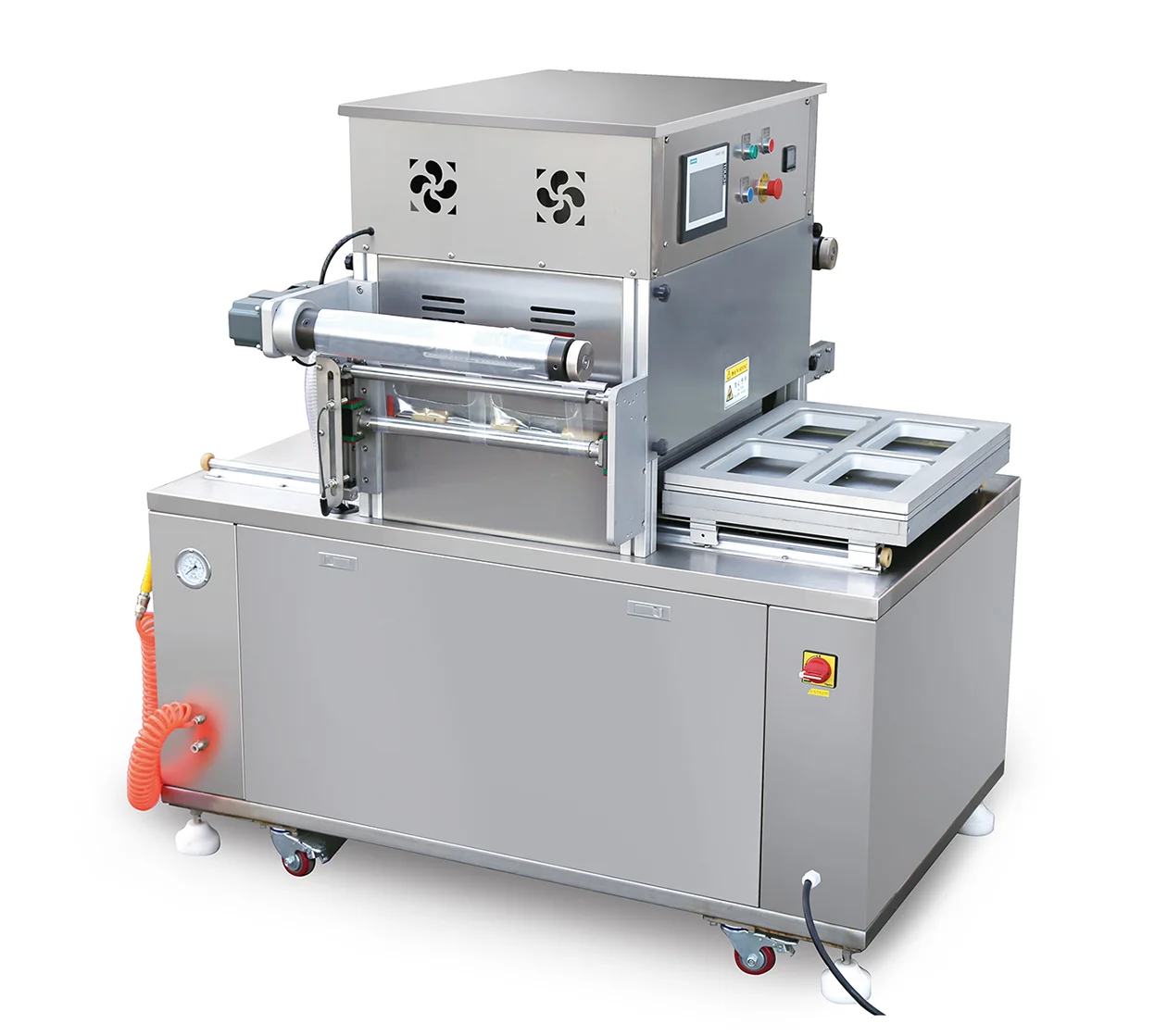 Semi-Automatic Customizable Skin Modified Atmosphere Packaging Machine for Vegetable Fruit Sea Food Meat Customized