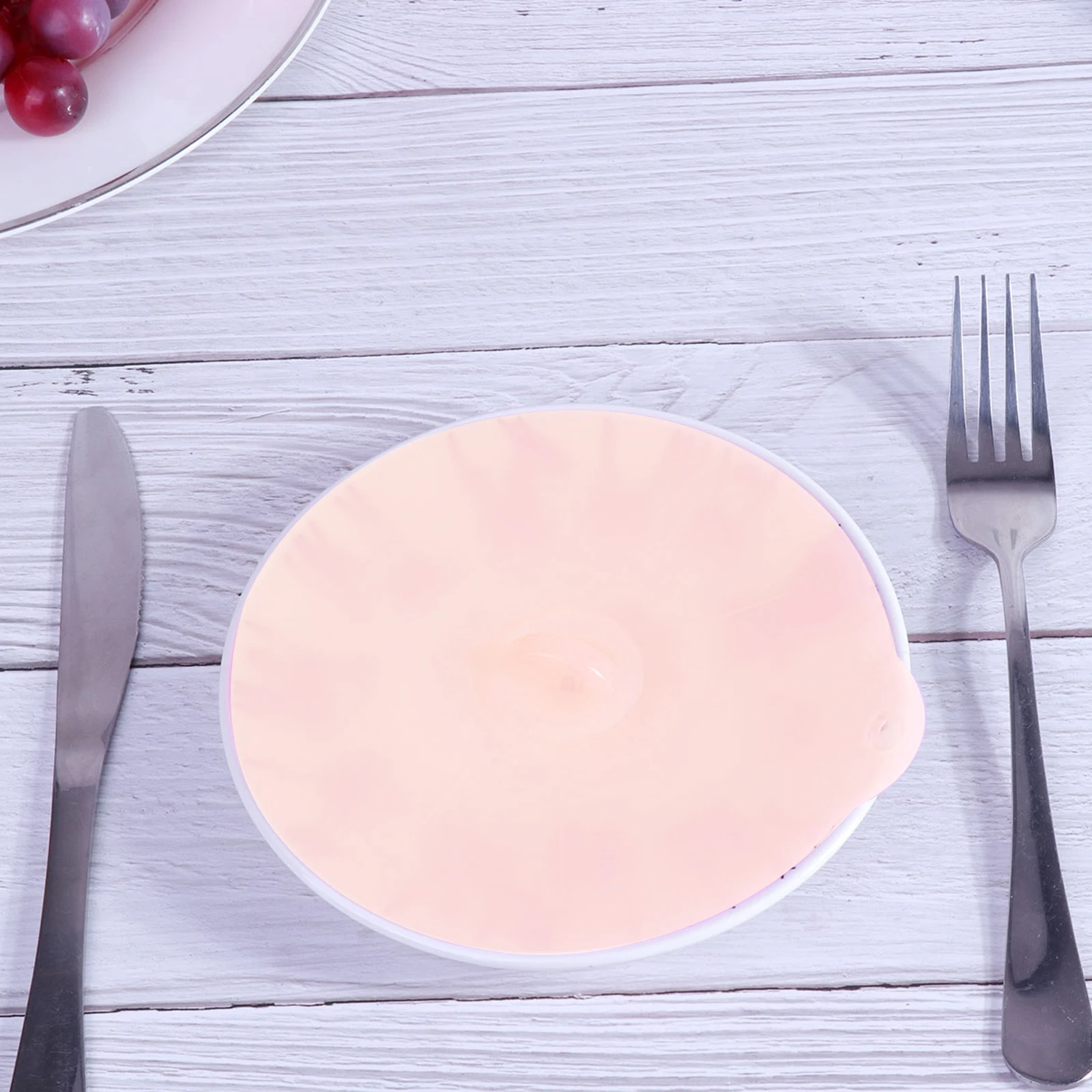 

5 Pcs Cups Bowls Silicone Cover Plates Pots Airtight Bowl Lids Reusable Microwave Multifunction Sealed Lids Safe Sealed