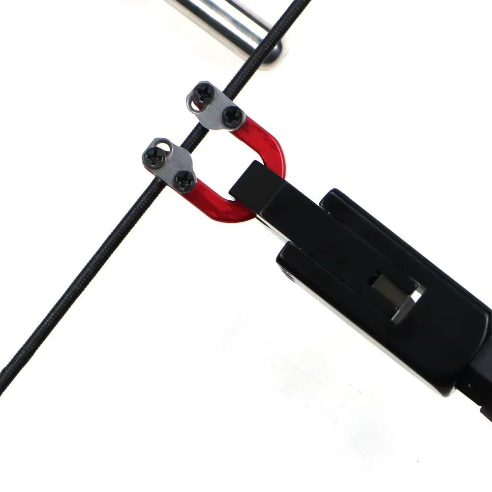 قوس قوس مركب رماية من الألومنيوم ، ملحق الرماية ، إطلاق القوس ، مساعد القفازات ، الفولاذ ، الأنف U ، Boogschieter ، الوتر ، Touw