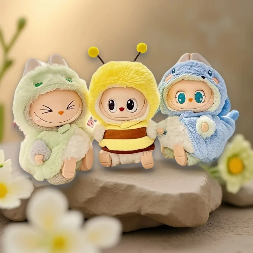 

Кукольная одежда Labubu для 15/17 см, виниловые аксессуары для фигурок, мини-наряд, набор костюмов с героями мультфильмов, сделай сам, сменное платье, игрушка, украшение