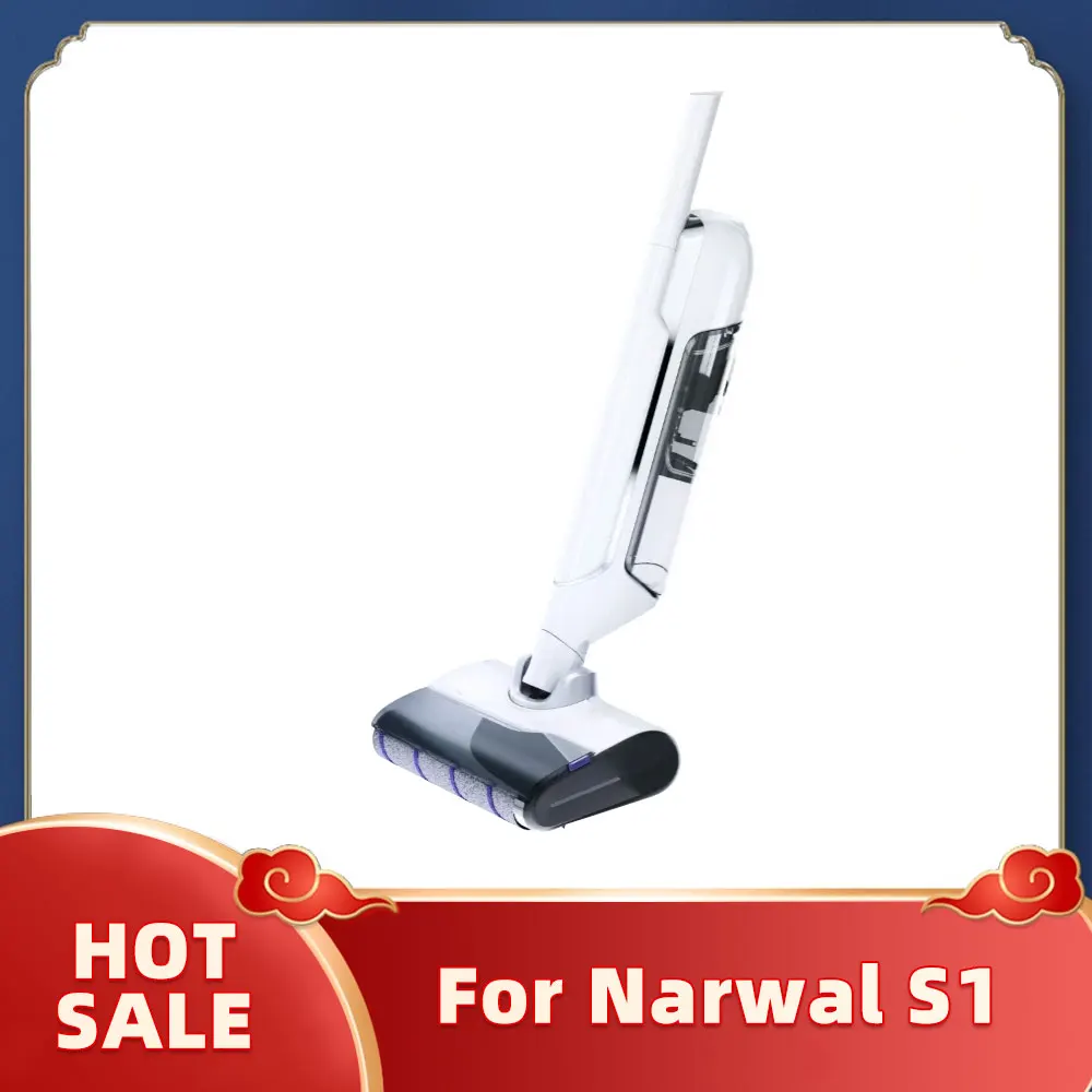 Cepillo de rodillo para aspiradora en seco y húmedo, accesorios de repuesto para Narwal S1