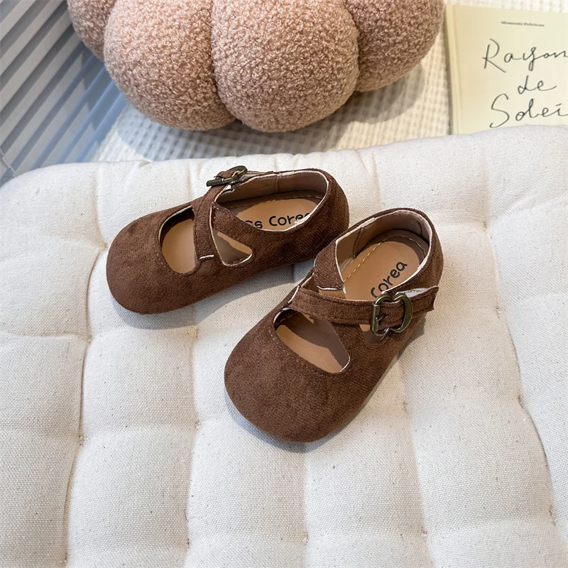 2025 أحذية الفتيات خفيفة الوزن وأنيقة طفل أطفال الشقق الطفل عارضة الساخن بيع أحذية الأطفال عالية الجودة #6