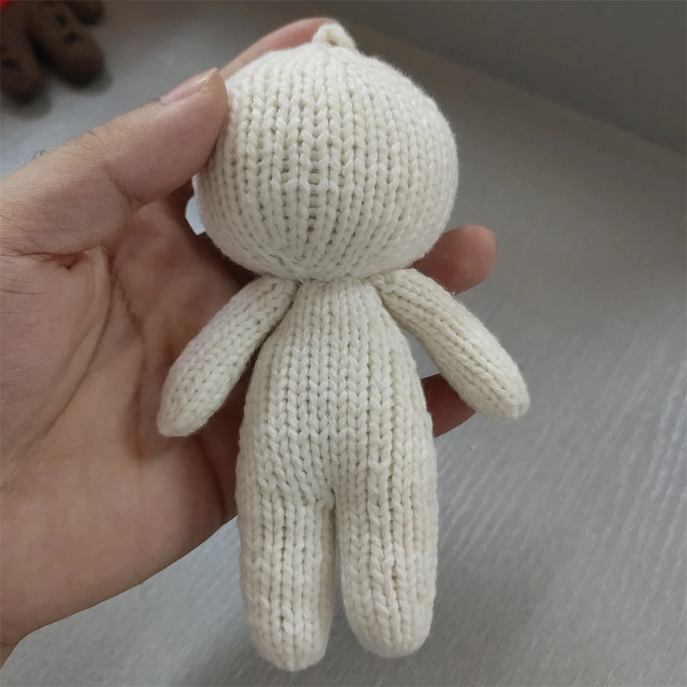 10pcs Original Voodoo Doll Horror Cursed Doll Ghost Toy Figure Stress Relieving Yarn Voodoo Doll Halloween Decorations Gag Gifts