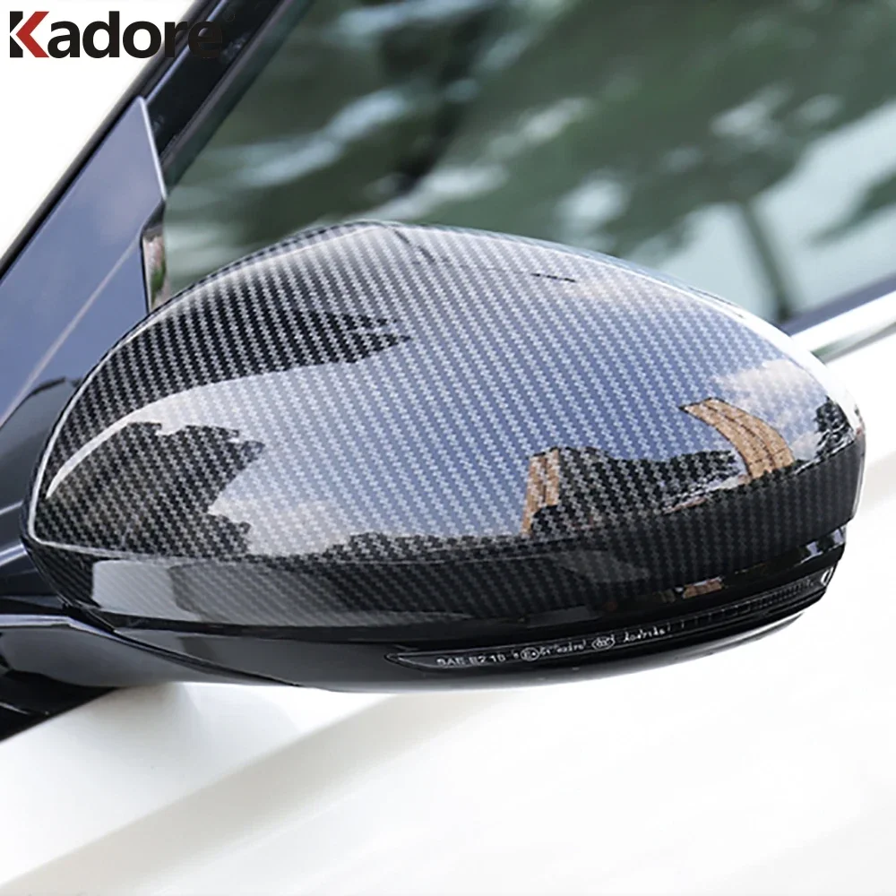 For Nissan Altima 2019 2020 2021 2022 2023 Carbon Car Rearview Mirror Cover Trim Side Wing Mirrors Cap Overlay Accessories