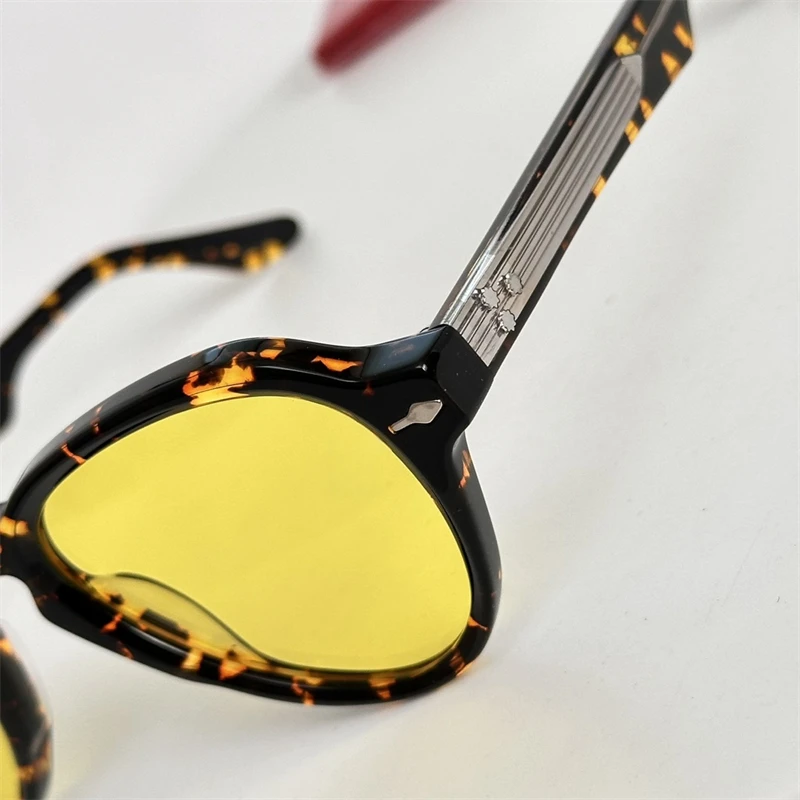 HATFIELD Sunglasses For Women Ladies Men JACQUE Thick Acetate Oval Vintage Retro Outdoor Fashion Eyewear Shades For Sun Travel