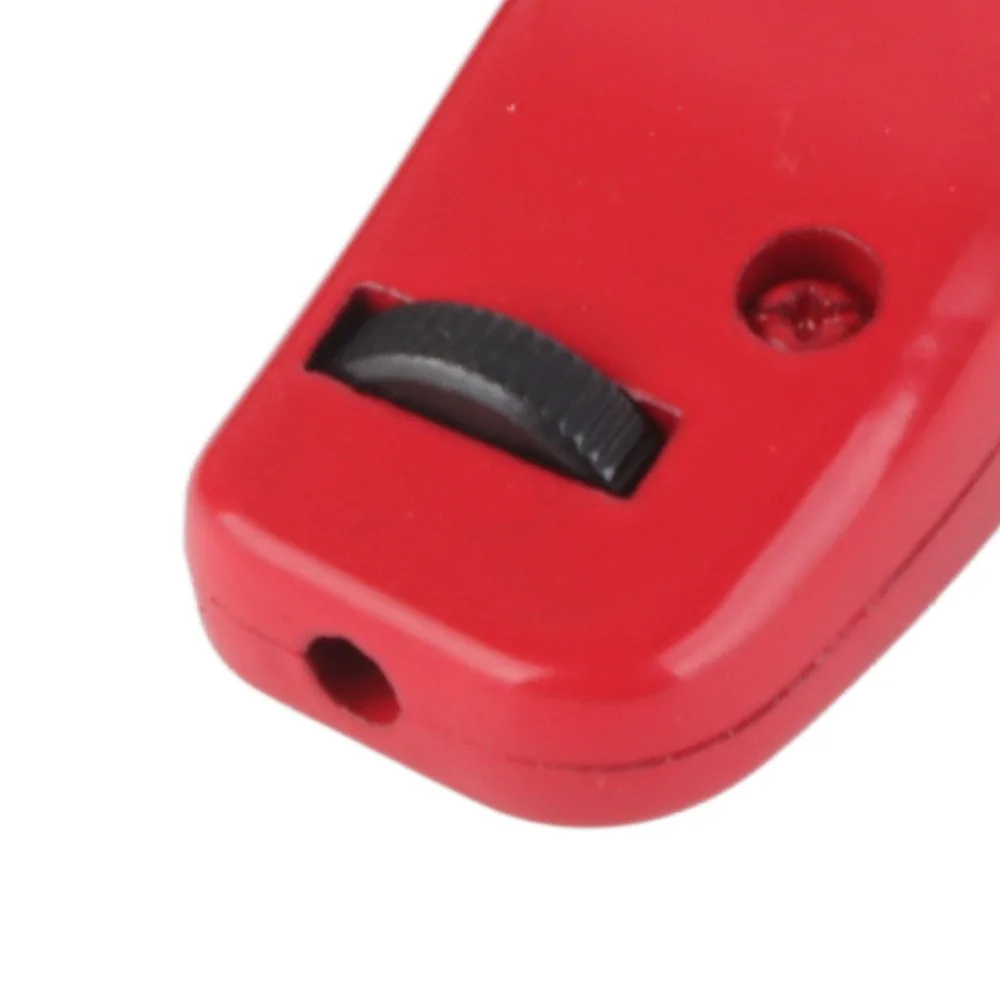 Ergonomic High Carbon Steel Cable Tie Tool Red Wear Resistant Cable Tie Gun Zip Tie Gun Cable Wire Fastening