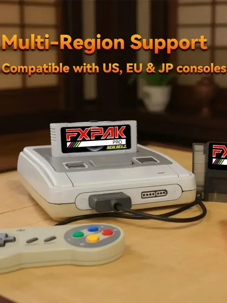FXPAK Pro Rev.Z Wersja dla SD2 Game 5000 w 1 dla kartridży SNES SA1 RPG Obsługa RPG dla konsoli SFC JP/EU/US 16-bitowych. — zdjęcie produktu 7