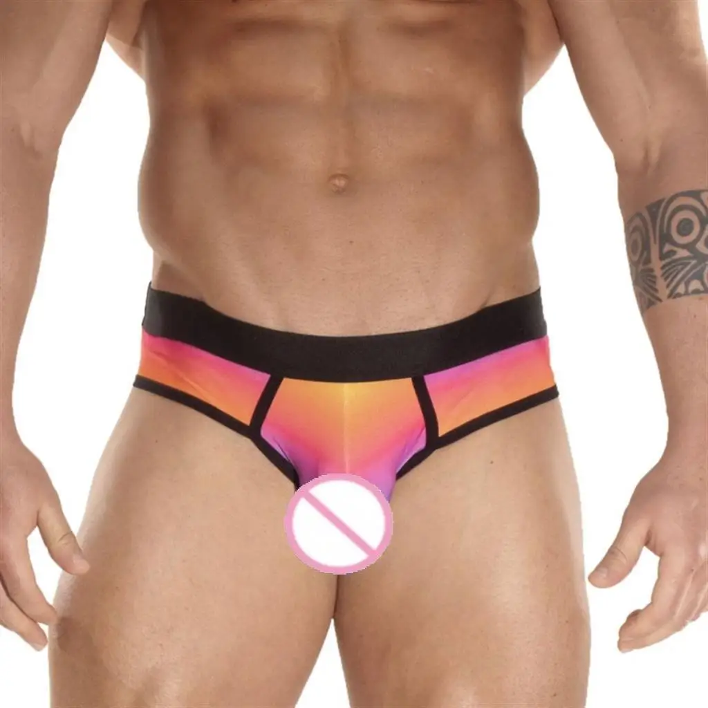 Lingerie Pria Motif Pelangi