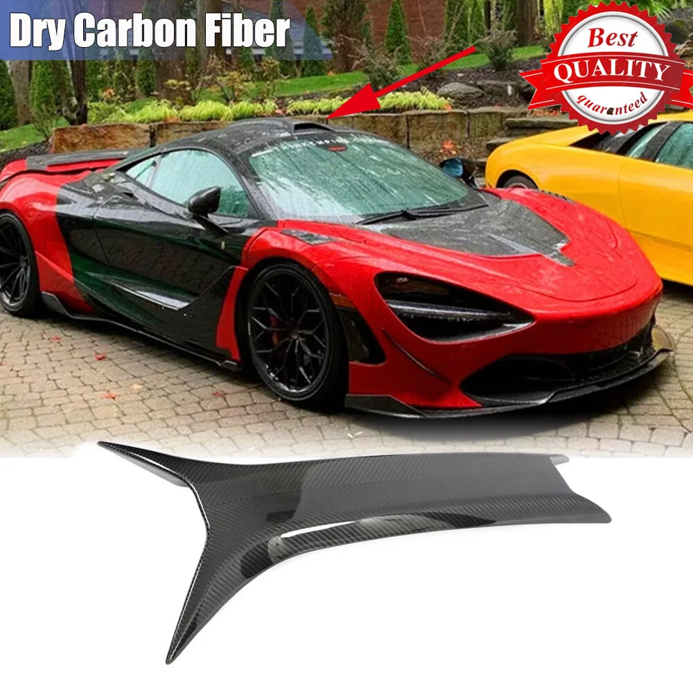 

2017-2023 For McLaren 720S Carbon Fiber Roof Air Vent Outlet Cover Trim Body Kit Exterior Accessories