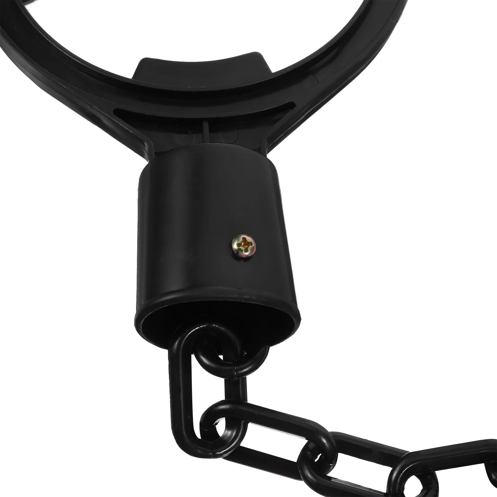 سلسلة حاجز أمان بلاستيكية، موصل مخروطي حركة المرور عالي الوضوح لوقوف السيارات في موقع البناء، التحكم في الحشود، حركة المرور #3