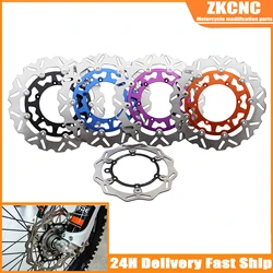 Motorcycle 260mm 320mm Front Floating Brake Disc Rotor For KTM 125-500 XC XCF XCW SX SXF EXC EXCF TPI Six Days 1994-2022 2023