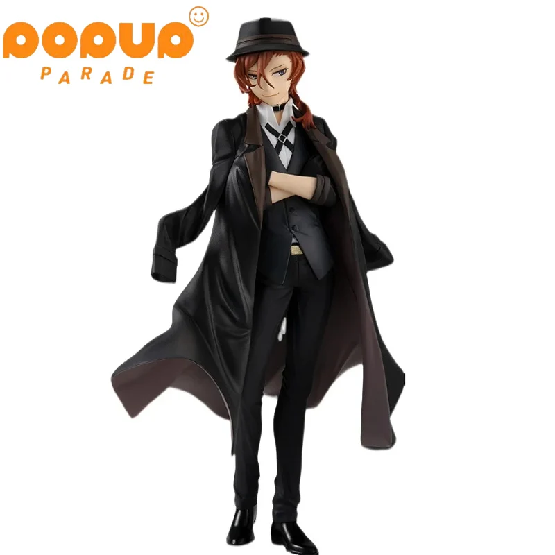 

In Stock Original GSC Nakahara Chuya16CM Anime Figure Bungo Stray Dogs Collectible POP UP PARADE Model Statuette Ornament Gift