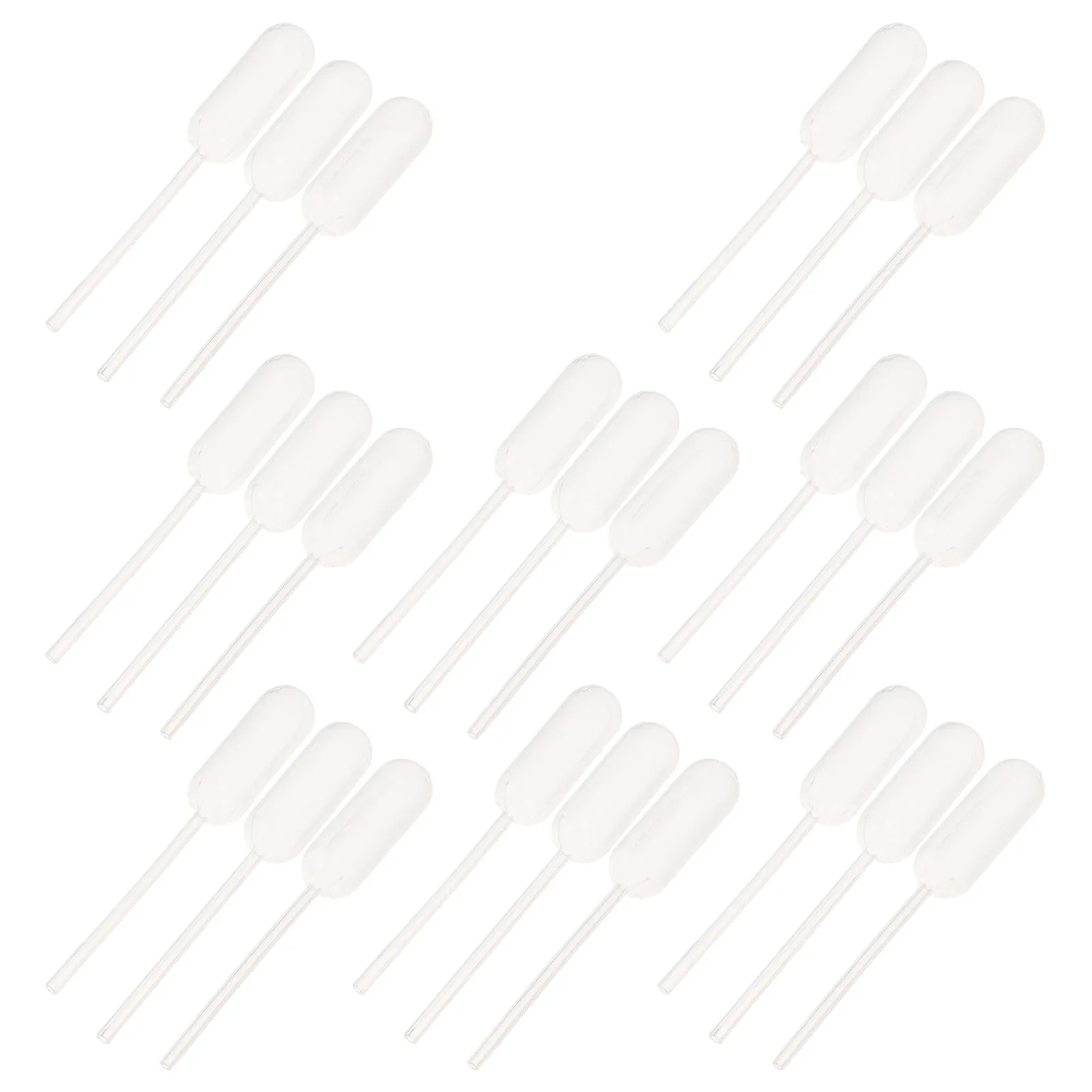 

100pcs Plastic Pipettes 4Ml Disposable Droppers Clear Fine Workmanship For Essential Oils Cosmetics Laboratory Experiments Micro