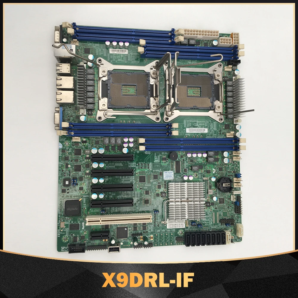 X9DRL-IF For Supermicro Server Motherboard LGA2011 C602 Supports 2670V1 V2