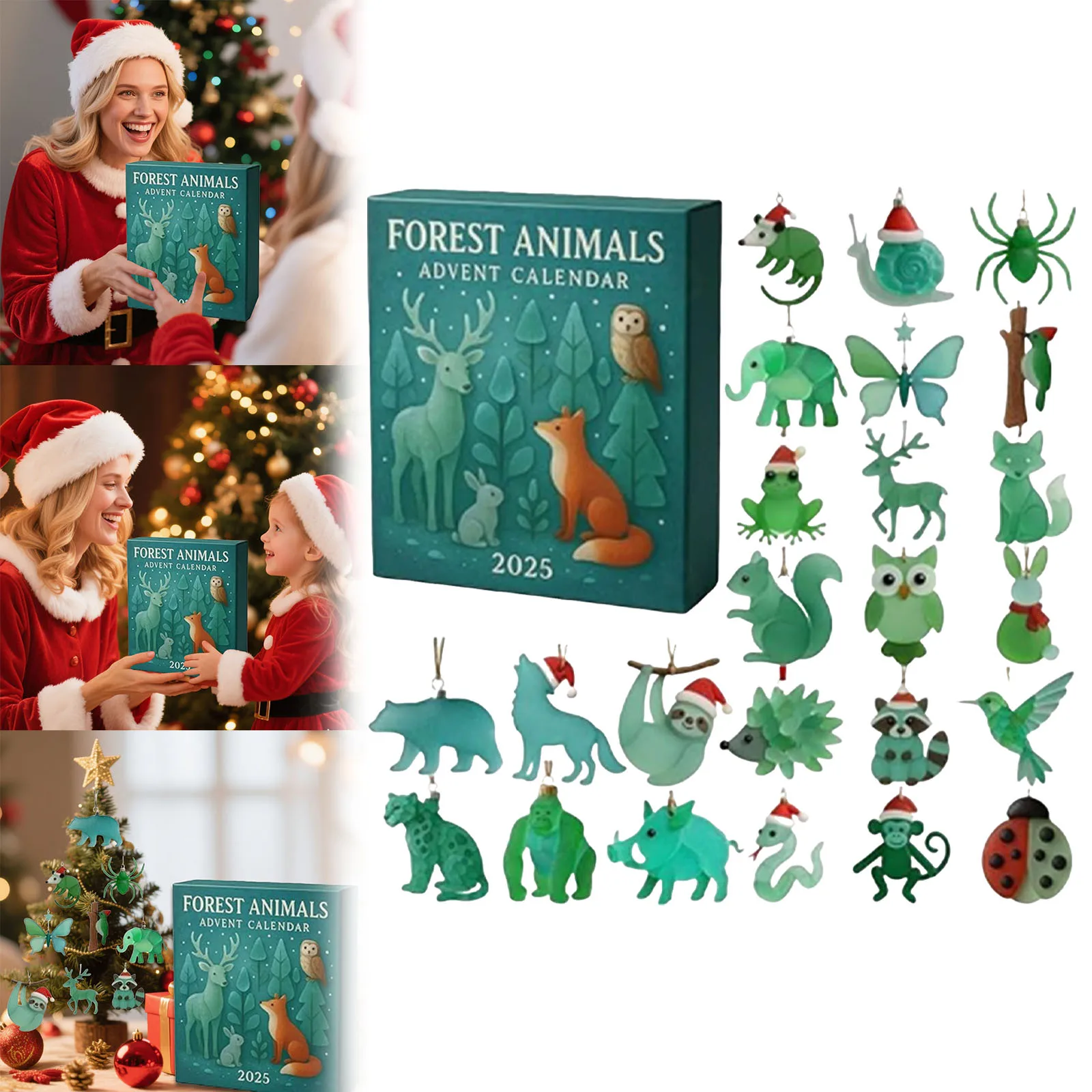 فرشاة الأسنان الموقت للأطفال 2 دقيقة مع الفاصلات تقويم القدوم تشريح عيد الميلاد العد التنازلي قلادة المطبخ جرس الموقت #4