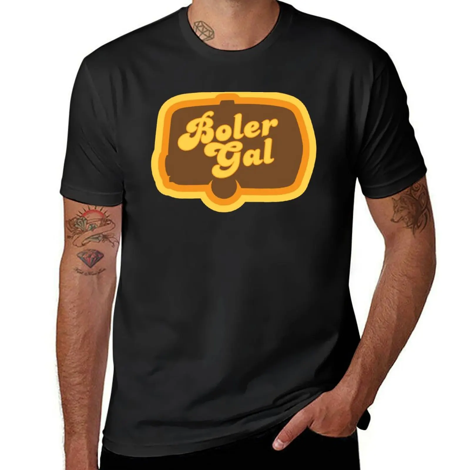 Groovy Retro Boler Design Gal T-Shirt Aesthetic clothing customizeds clothes for men