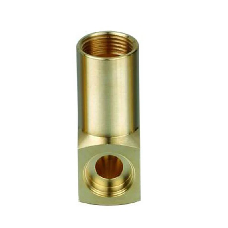 OEM Custom Made Brass Machined Joints Solid Brass C36000 CW617N Precision CNC Lathe Machining Brass Machined Parts