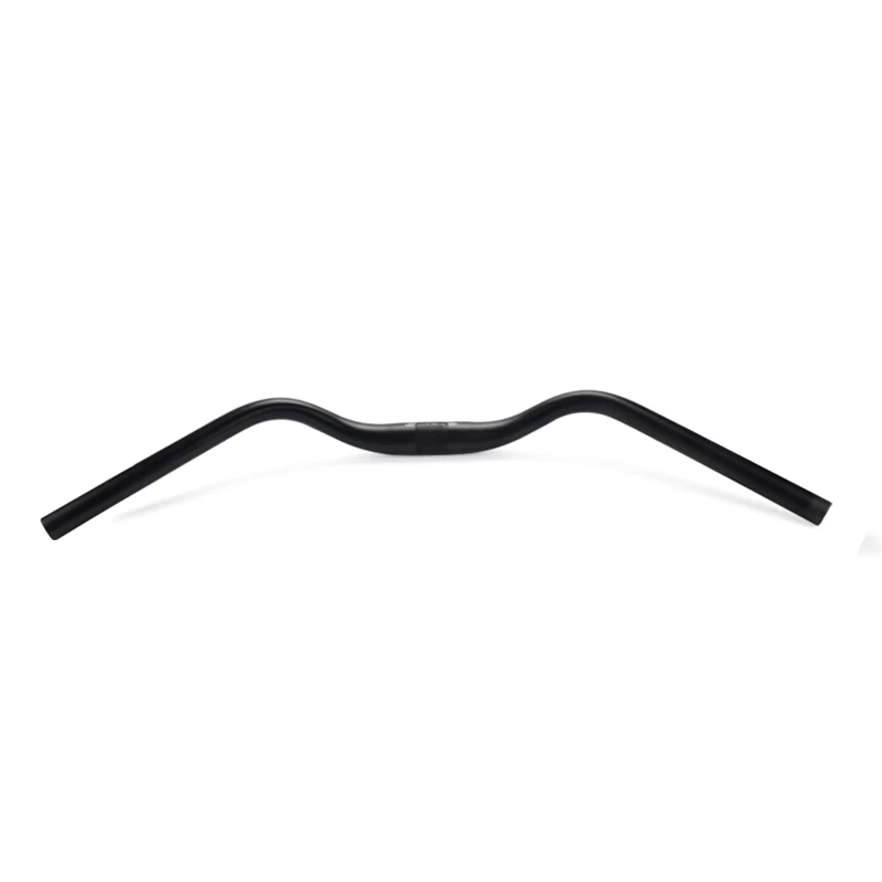 FMFXTR 31.8mm*640mm Aluminum Alloy Bike Handlebar Non-Slip Swallow-shaped Bicycle Handlebar Comfortable Low Riser MTB Handle Bar