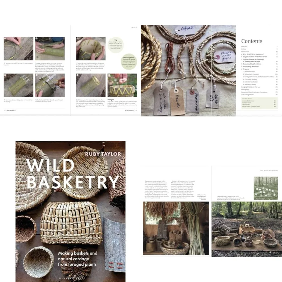 

Wild Basketry: Making baskets and natural cordage from foraged plants