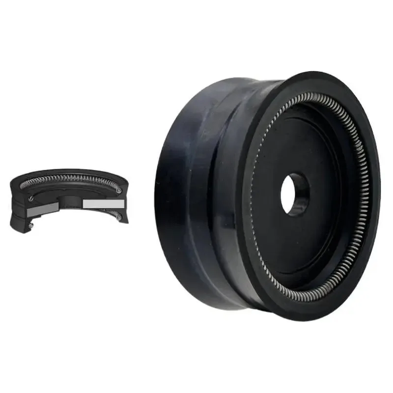 KASTAS of The Same Style, Piston Seal 30822 Built-in Spring Two-way Seal, Light Cylinder Integral Sealing Ring 5 Packs