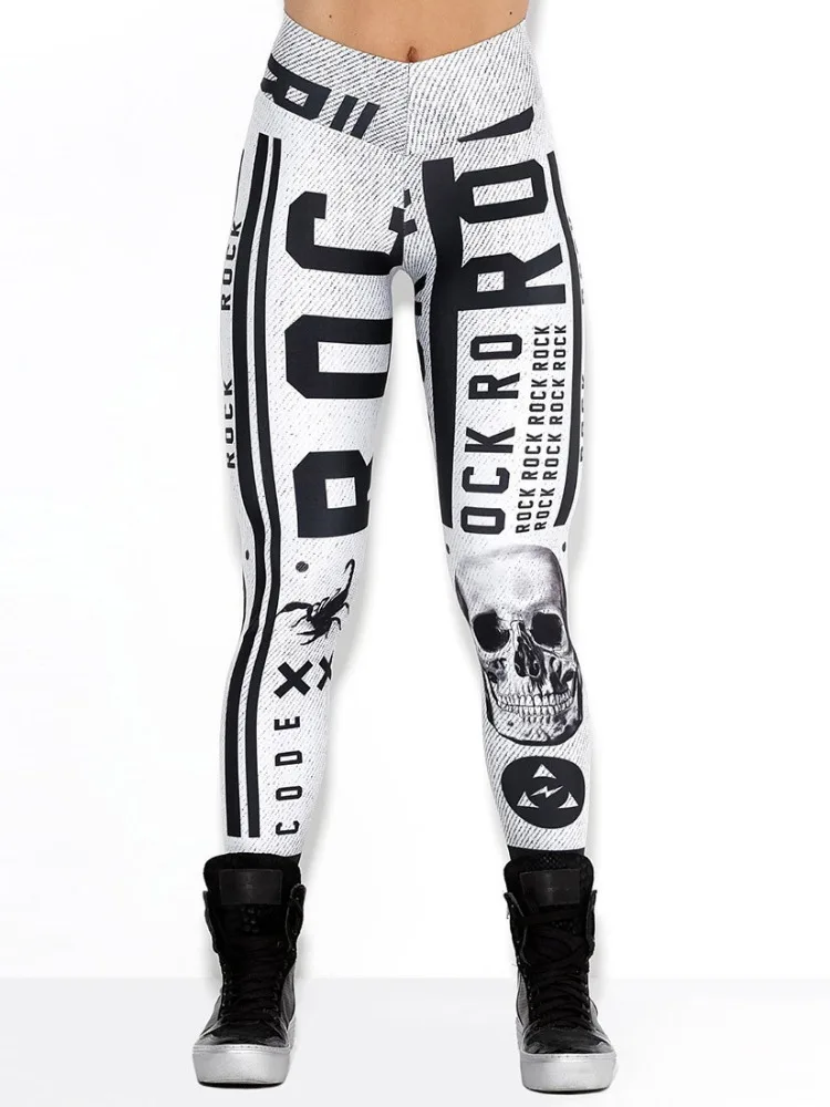 

Women's sweatpants pants women's trousers Halloween Skull Print Sports Leggings Fitness workouts casual fashion sporty trousers