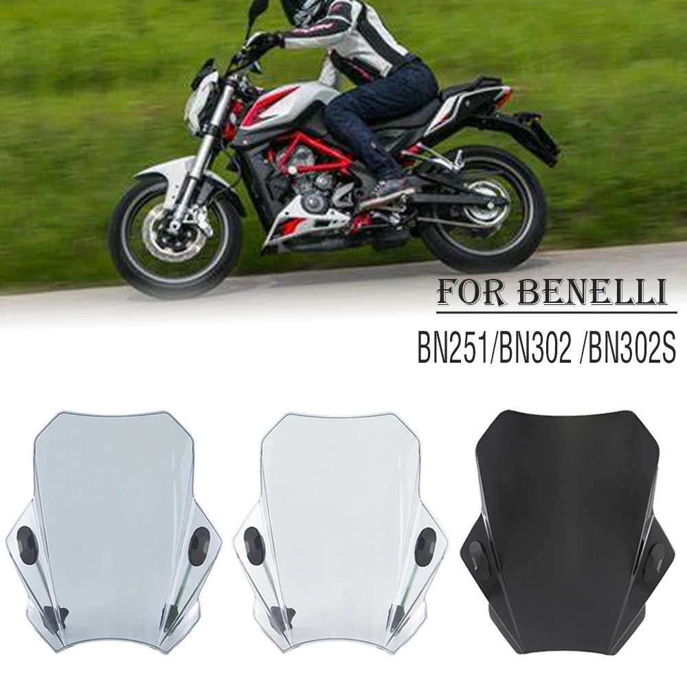 

Motorcycle High quality ABS plastic Adjustable Windshield Bat For Benelli BN 251 BN 251 BN 302 BN 302S 2014 - 2021 2022