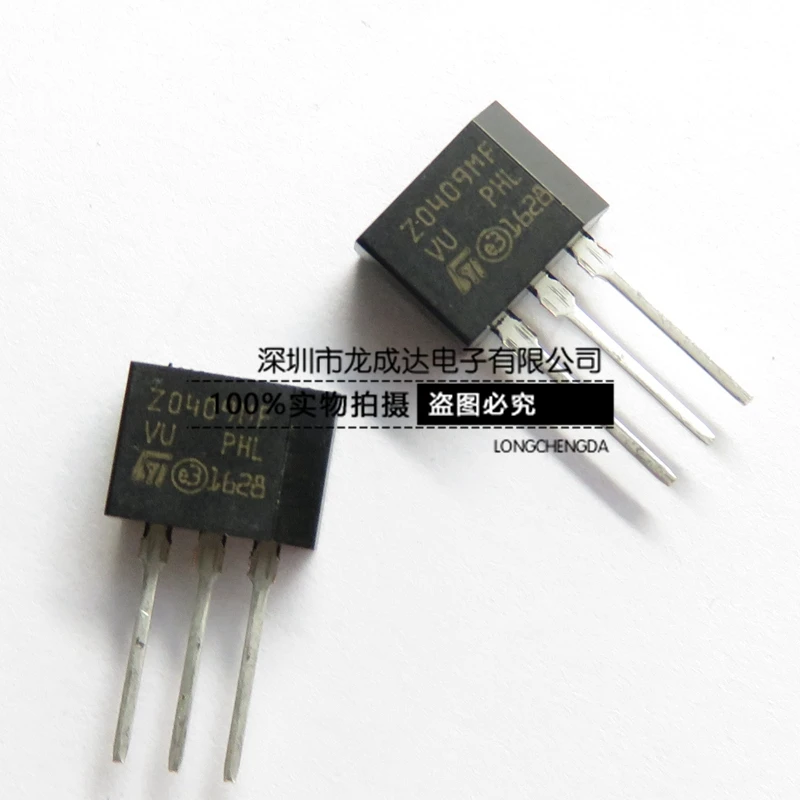 

20pcs original new Z0409MF TO-202F 600V/4A/0.2W bidirectional silicon controlled triode