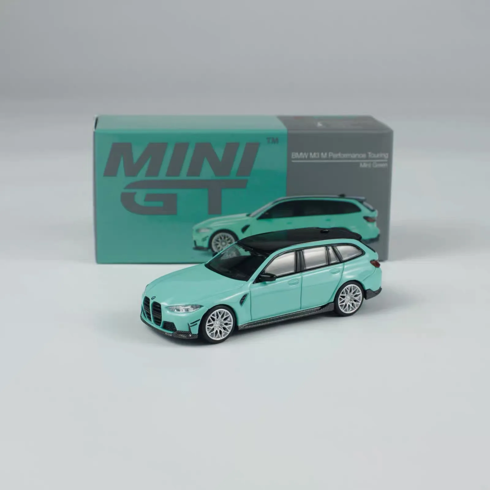 

1:64 Minigt897 Bm3 Tourning Alloy Модель автомобиля Орнамент