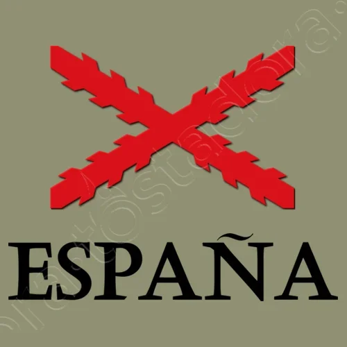 España Cruz De San Andrés Men T-Shirt Short Sleeve Casual 100% Cotton O-Neck Summer Shirts Size S-3XL