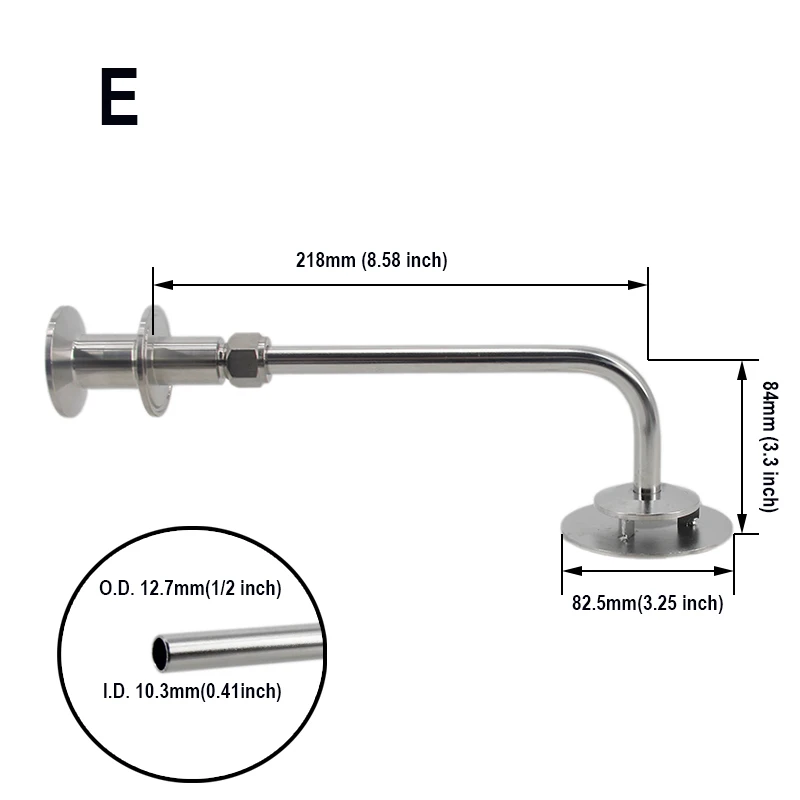 Homebrew Sparge Arm 1/2\