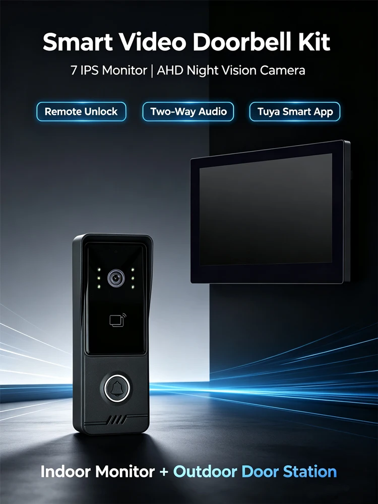 Tuya Wired Video Intercom 7