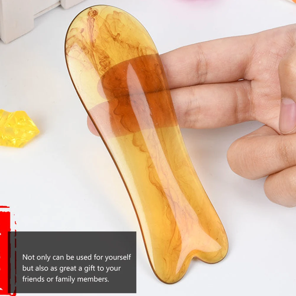 

7pcs Resin Guasha Tool Facial Massage Beauty Stick Multi-Function Body Massage Tool Smooth Touch Long Lasting For Spa Care Gift